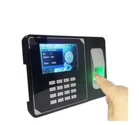 JCKJWL 4000 MAh Battery Biometric Fingerprint Time Clock Recorder Attendance Employee Electronic Finger And Card Time Attendance With Multi-language and Staff Support