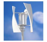 JCKJWL 5000W Windmill Vertical Axis Residential Wind Turbine 24V 48V Wind Power Generator Electric Generator With MPPT Charger Low Noise, High Efficiency Power Generation(Wind Turbine Only,24V)