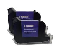 JCKJWL 5S Quick Fast Dry Solvent Ink Cartridge Compatible JS12/ JS10 /2588/2580 For 12.7mm Handheld Inkjet Printers Multi-Functional Coding (Blue)