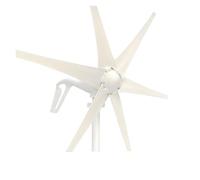 JCKJWL 600w 800w 1000w Wind Turbine Generator Windmill 12v 24v Home Appliance Camping Power Generator With MPPT Controller Low Noise, High Efficiency Power Generation(5 Blades 800w,24V)