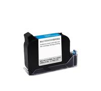 JCKJWL A Level High Adhesion Quick Fast Dry Solvent 12.7mm Handheld Online Inkjet Printer Ink Cartridge Multi-format(Blue)