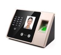 JCKJWL Biometric Employee Attendance Machine, Face Recognition, Clock In And Out Time Clock For Small Businesses With Multi-language and Staff Support(ID)