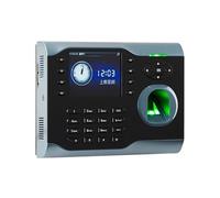 JCKJWL Biometric Fingerprint Time Attendance Recorder 3 Inch Color Screen Time Clock For Small Businesses And Offices With Multi-language and Staff Support(Basic)