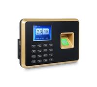 JCKJWL Biometric Time Clock For Small Businesses Employee Attendance Machine Support Fingerprint Password Recognition Data Management Device With Multi-language(With USB and card)