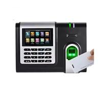 JCKJWL Biometric Time Clock For Small Businesses Network Time Attendance Management Fingerprint Time Attendance With Multi-language and Staff Support