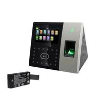 JCKJWL Biometric Time Clock Punch Machine Fingerprint Time Attendance System Biometric Fingerprint Access Control For Small Businesses And Offices With Multi-language and Staff Support(Id wifi)