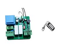JCKJWL Control Board For AC Sliding Gate Opener Roller Shutter Control PCB AC Remote NC Motor Speed Adjustable For Swing Gate,Sliding Door(PCB 6 remote)
