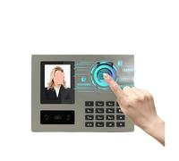JCKJWL Electronic Attendance Machine With Face+ Fingerprint+Password Employee Check-in Device Recognition With Multi-language