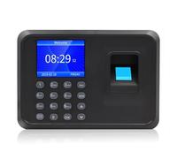JCKJWL F01 Fingerprint Attendance Machine Clock Recorder Employee Identification Equipment Electronic USB One-k Download Report With Multi-language