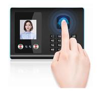 JCKJWL Face Attendance Machine For Employees Small Business Employee Fingerprint Check-in Device face Recognition All-in-one Apparatus With Multi-language