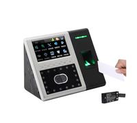 JCKJWL Fingerprint Face Time Clock Punch Machine Face Recognition Time Attendance Door Access Control System Optional WIFI For Small Businesses With Multi-language and Staff Support(Basic)