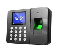 JCKJWL Fingerprint Time Attendance System Biometric Clock Recorder Employee Recorder Management Device Electronic Machine With Multi-language and Staff Support