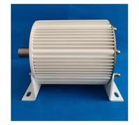 JCKJWL Gearless Permanent Magnet Wind Turbine Generator AC tors 10KW 30KW Use For Wind Water Turbine Engine Low Noise, High Efficiency Power Generation(With base,110_10KW)