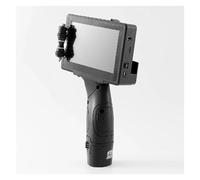 JCKJWL Handheld Inkjet Printer 25.4mm Bar Batch Code Variable Number Expiry Date Label Portable Hand Jet Handheld Inkjet Printer Multi-format Printing(1 SET without INK)