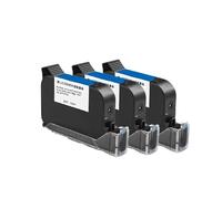JCKJWL High Adhesion Solvent Quick-drying Ink Cartridge Suitable For Inkjet Printer Non-encrypted General Model Multi-format Printing(3PCS)