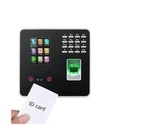 JCKJWL K3969 Biometric Fingerprint Face face Recognition Time Attendance USB Time Clock Record Office Attendance System For Small Businesses And Offices With Multi-language and Staff Support(ID WIFI)