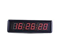 JCKJWL LED Countdown Digital Wall Clock, Mini Remote Control Electric Motion Timer Square For Living Room Multiple Modes