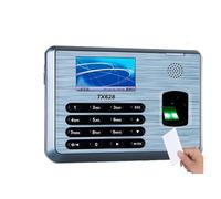 JCKJWL Mutil Language Time Clock For Small Businesses 3 Inch Color ScreenS30 Biometric Fingerprint Time Attendance Recorder With Multi-language and Staff Support(IC card WIFI ADMS)