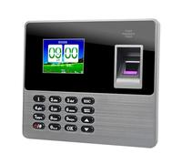 JCKJWL P-80 Fingerprint Time Clock For Small Businesses Biometric Employee Sign-in Fingerprint Clock-in Attendance Machine With Multi-language and Staff Support
