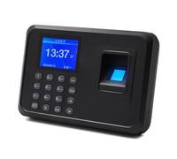 JCKJWL Punch Card Machine For Employees Small Busines Biometric Employee Smart Fingerprint Sign-in Attendance Machine With Multi-language and Staff Support(F01H)