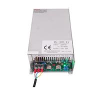 JCKJWL Regulated Switching Power Supply MS-1500W AC To DC 12V 13.5V 15V 24V 36V 48v 60V 72V 80V 150V Voltage Adjustable Adapter Transformer Driver With High Heat Dissipation(0-24VDC)