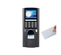 JCKJWL TFS30 Fingerprint Biometric Access Control Device RFID Card Door Access Controller System Time Attendance Time Clock With Multi-language and Staff Support(TFS30-B-ID)