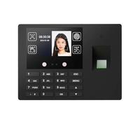 JCKJWL Time Attendance Face Recognition Time Clock Support Fingerprint Password Palm Print Fast Recognition For Employees Access With Multi-language and Staff Support