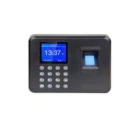 JCKJWL Time Clock For Small Businesses Biometric Fingerprint Time Clock Recorder Attendance Employee Digital Electronic Finger Scan With Multi-language and Staff Support