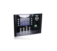 JCKJWL Time Clock For Small Businesses, Fingerprint Time Attendance Terminal 3.5 Inch Screen ID Card Finger Prints Time Clock Machine With Multi-language and Staff Support(Basic)