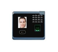 JCKJWL UF100 Face Recognition Time Attendance Machine, WiFi Fingerprint Reader, Face Clock For Small Businesses And Offices With Multi-language and Staff Support(IC)