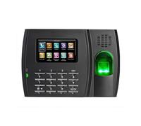 JCKJWL WIFI Time Attendance Machine For Small Businesses Identification Terminal Protection Intelligent Electronic Fingerprint Time Attendance With Multi-language and Staff Support(U8 ID WIFI)