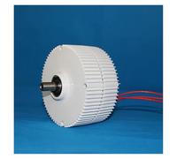 JCKJWL Wind Turbine Generator 24V 48V 1000W 1500W 3 Phase Gearless Permanent Magnet AC tors For Wind Water Turbine Low Noise, High Efficiency Power Generation(Without Base,48V_1000W)