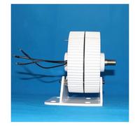 JCKJWL Wind Turbine Generator Kit,Turbine Low Speed 1000W 12V 24V 48V For Water Conservancy And Wind Power Household Low Noise, High Efficiency Power Generation(With Base,24V_1KW WITH CONTROL)