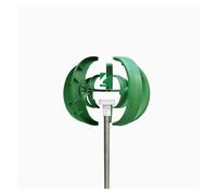 JCKJWL Wind Turbines Generator 5000W 8000W 10KW 48V 24V Vertical Generator Permanent Magnet Suspension Low Wind Start Household Low Noise, High Efficiency Power Generation(Green,48V_10KW)