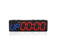JCKJWL Workout Clock, Portable Mini Gym Timer With Built-in Magnet For Home Gym, Programmable Countdown/Up Timer Multiple Modes