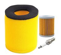 JCKLW 13780-03G00 Air Filter Compatible with Eiger 400 2003-2007/King Quad 400 2008-2012/Vinson 500 2004-2007/LT-Z400 Quad Sport 2003-2016 13780-07G00 13791-03G00