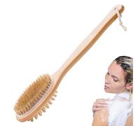 JCM B-C Back Scrubber - Body Brush for Men and Women | Exfoliating Brush with Massage Beads for Cellulite | Back Brush Long Handle for Shower - Back Scrubbers for Use in Shower with Massage Nodes