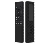 JCMOYUTY AH81-15047A Remote Cover for Samsung Soundbar AH81-15498A HW-Q60C HW-B650 HW-C450 HW-Q60B, HW-Q990 Silicone Sound Bar Remote Case, Black Sleeve