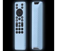 JCMOYUTY Case Cover for TCL RC813A FMB1 / RC923A FMB1 Remote, Protective Sleeve for TCL 2025 QM6K QM7K TV Remote,Glow Blue