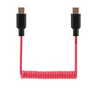 JCMOYUTY Mic Adapter for Rode Wireless GO 2 ME Pro Micro USB C to USB C Microphone Cable, for Hollyland Lark M1 / M2 / MAX / 150 / M1 / MAX Duo DAC Coiled Cable for PC Computer Android iPhone 15 16