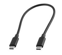 JCMOYUTY Audio Adapter Cable SC16 SC22 USB C to USB C for Rode Wireless GO II, ME, Pro, GO 2 Aux Cord Compatible with iPhone 16 15, McBook, PC, Laptop, Samsung Phones with USB-C Port 300mm - Black