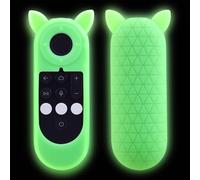 JCMOYUTY Silicone Case Cover for Facebook Protal TV Remote, Glow Green Protective Sleeve