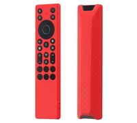 JCMOYUTY Silicone Remote Cover for TCL RC813A FMB1 / RC923A FMB1 Remote, Protective Sleeve for TCL 2025 QM6K QM7K TV Remote, Red