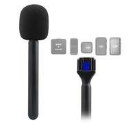 JCMOYUTY Stand for Magnetic Mic Holder DJI Mic Mini, Mic 1, Mic 2, Portable Handle for Rode Wireless Micro, GO 2 II, ME, Pro Wireless Lav Microphone Interview Handheld Handle Mount Adapter