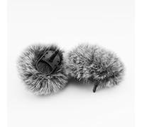 JCMOYUTY Windscreen for DJI Mic 2 Transmitter/OSMO Pocket 3 External Microphone Furry Cover, 2-Pack Wind Muff Accessory