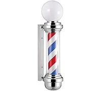 JCNAGXY Light Outdoor Wall Lamp Barber Shop Pole Led Pole Light for Hair Salon Barber Shop Sign Rotating Led Strips Wall Hanging Lamp Barber Shop Pole