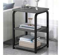 JCNAGXY Multifunctional Side/Table,2/3/4 Tier Square Bedside Table with Storage Rack,Suitable for Bedroom,Living Room Or Office,Easy to Assemble,D