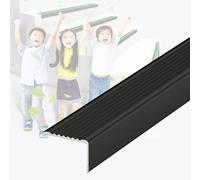 JCNAGXY Stair Nosing Edge Trim, Stairs Nose Decking Edge Trim, L Molding Corner Guards for Indoor Outdoor Stair Steps, Step Edge Trim Decorative Strips, Door Sill Edging Floor Transition Strip