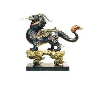 JCNAGXY Statue Decor Home With Desktop Luxury Copper Ornaments Fortune Lucky Feng Shui Decorations Birthday Gift Collection Sculptures Statues (Size : 1-piece)