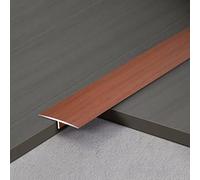 JCNAGXY T Molding Floor Transition Strip, Doorway Flooring Reducer for Large Small Flat Chink Crack Crevice Gap Seam Fissure Slit Slot Aperture Leakgap, with Wood Grain Effect